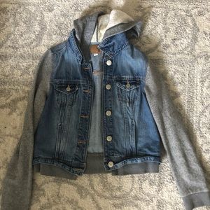 Denim American eagle jacket